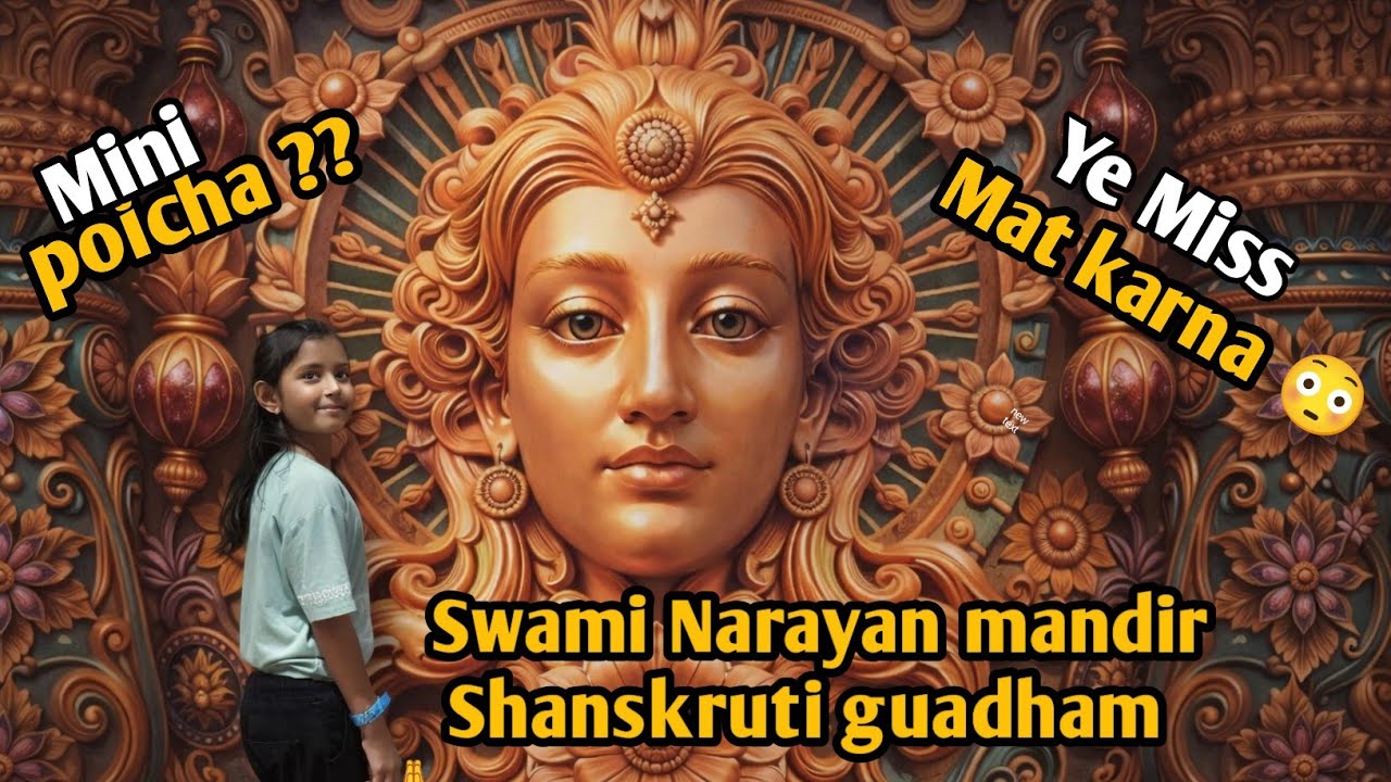 Sanskrutik Gaudham Navsari🙏NewSwaminarayan Temple: A Spiritual Journey inGujara / VAMPASURV#vlog 