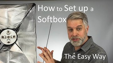 How to Set Up a Softbox (soft box) | Fancierstudio 2000 Watt Video Studio Lighting Kit