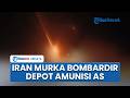 🔴Detik-detik Drone Canggih Iran Kembali Hancurkan Depot Amunisi & Logistik Pangkalan AS di Kuwait