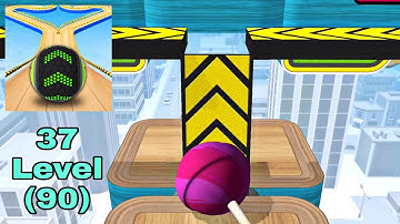 Going Balls  -  Part 37 level 90 Gameplay Walkthrough  ARMA (iOS & Android)