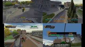 THUG Pro Has Local Multiplayer Session Splitscreens