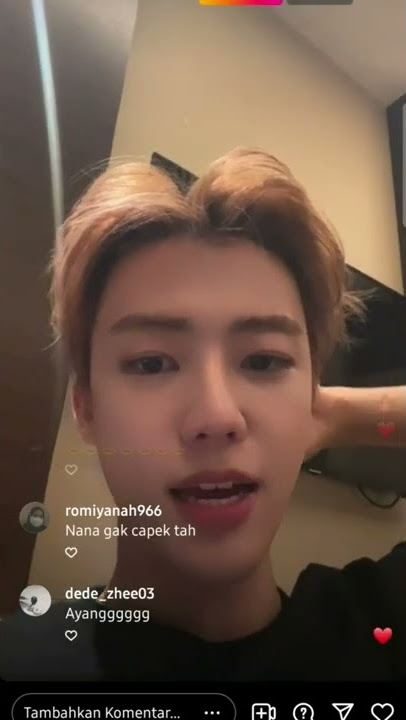 halo juga sayang, habis ini istirahat yaaa 💚🌱 #jaemin #najaemin #nctdream