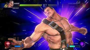 Marvel vs Capcom Infinite (Xbox One) Frank West & Haggar Gameplay VS CPU - No Commentary