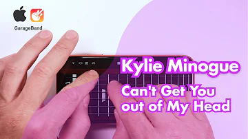 Kylie Minogue - Can't Get You out of My Head on Iphone XR (GarageBand)