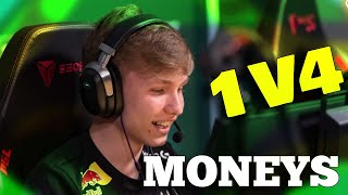 MONEYS 1V4 CLUTCH -   COUNTER STRIKE 2 CLIPS