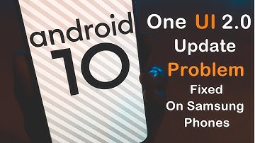 Samsung A10, A20, A30 & A50 Android 10 One Ui 2.0 Update Problem Fixed