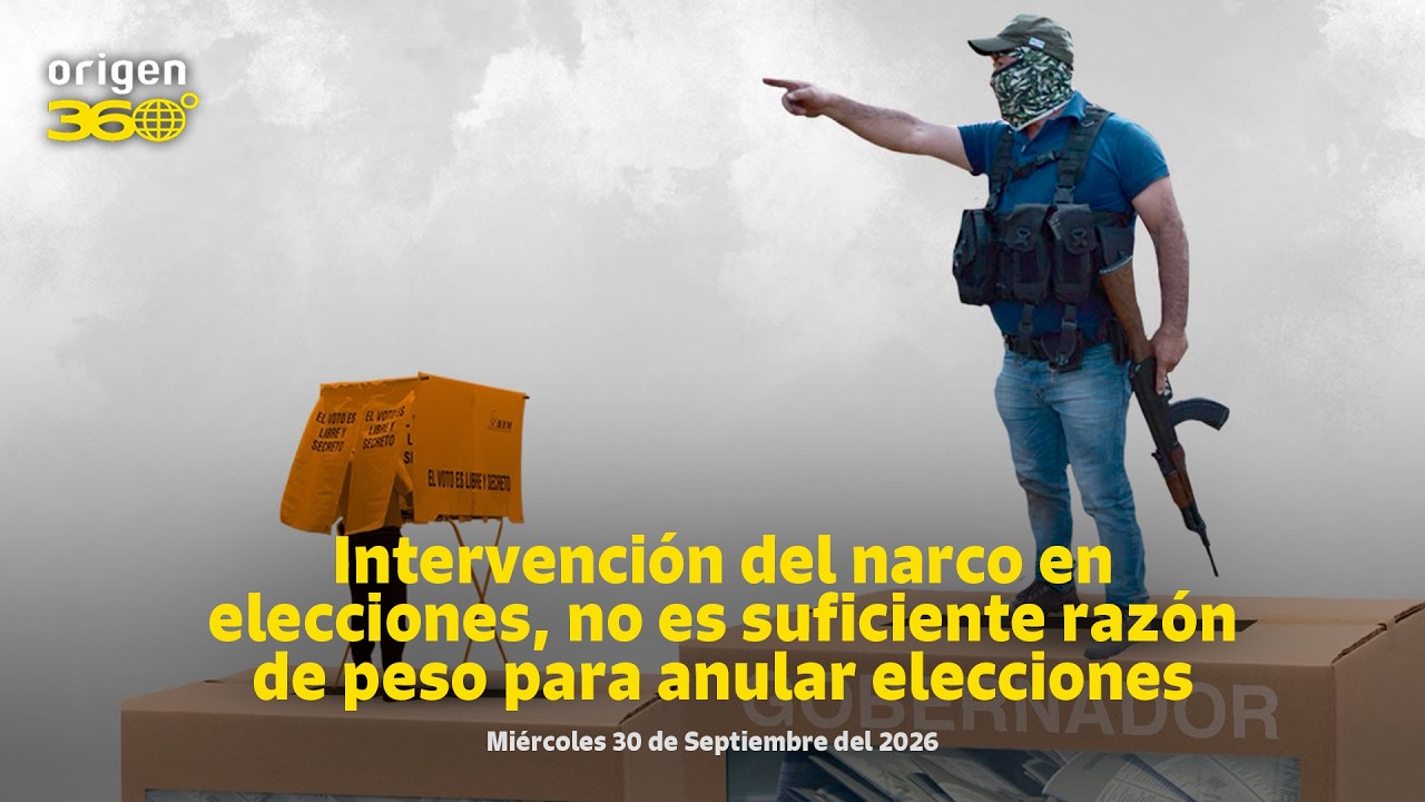 En Vivo | Intervención del narco en elecciones, no es suficiente razón de peso para anular eleccion