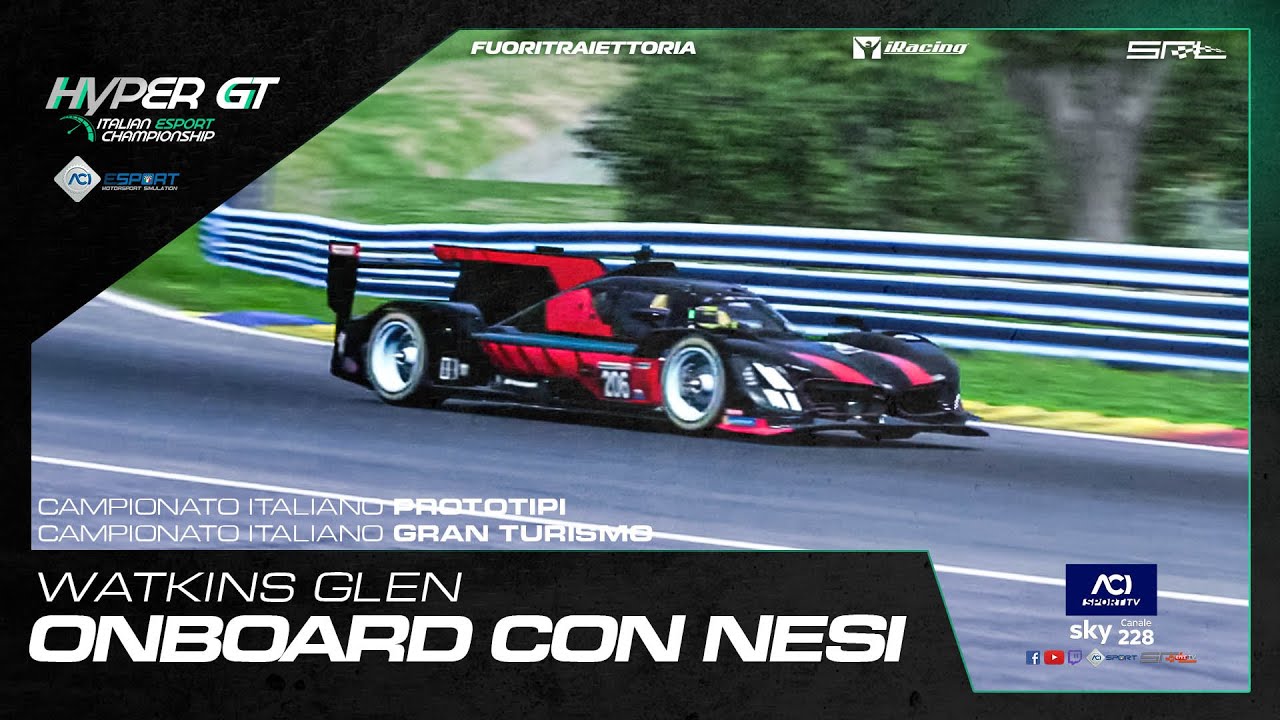 🏁 On Board Watkins Glen – Il giro della pole di Edoardo Leo (2023) | Commento di Marco Gabriele Nesi