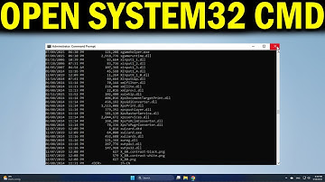 How To Open System32 In CMD Windows 11/10