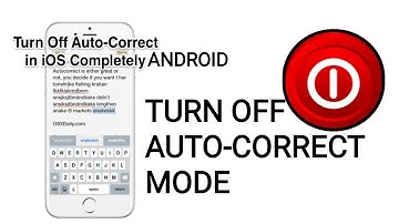 How to turn off autocorrect in any android phone 2016