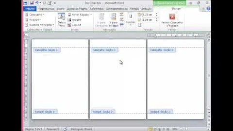 Como colocar marca d'água diferente em cada página no Word?