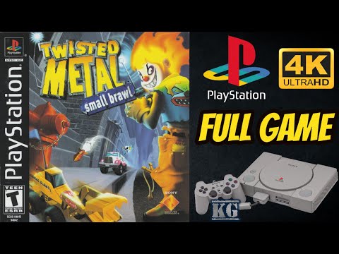 Twisted Metal: Small Brawl [PS1] Gameplay Walkthrough FULL GAME [4K60ᶠᵖˢ UHD?]
