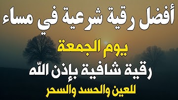 أفضل رقية شرعية في مساء يوم الجمعة علاج الحسد_السحر_العين _حفظ وتحصين للمنزل _القارئ علاء عقل