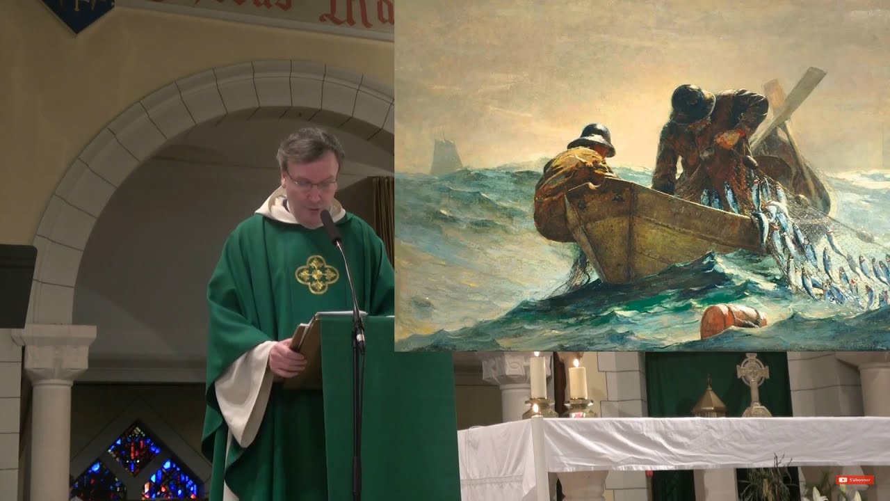 Homélie du 5e dimanche du Temps Ordinaire C par le f. Thibaut du Pontavice : la pêche miraculeuse
