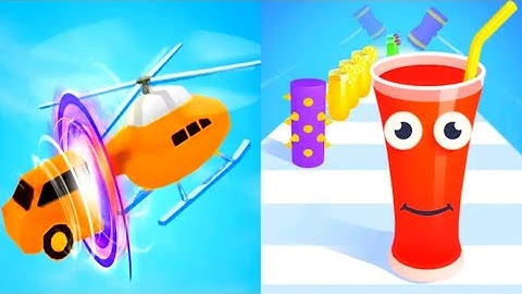 Shape-shifting VS Juice Run Android,iOS Mobile Gameplay Walkthrough