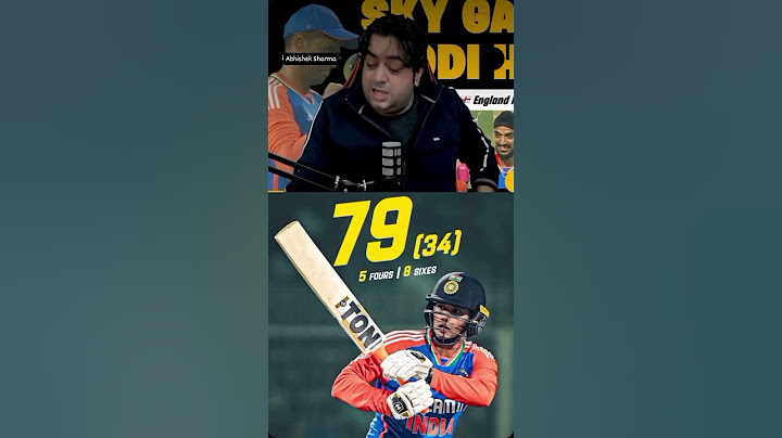 Abhishek Sharma 🏏 79 (34) IND vs ENG IND win 🥰 #trending #indiancricketer  #vrialshort #abcricinfo