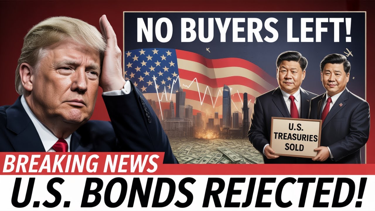 TRUMP PANICS: $22 Billion Bond Sale FAILS as China & Japan DUMP U.S. Debt! NO BUYERS REMAINING!
