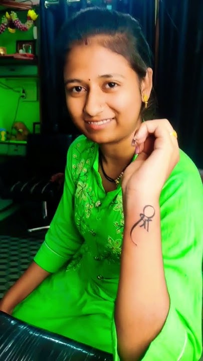  Shree name tattoo #tattoo #siddharthtattooz #tattooartist #art # ...