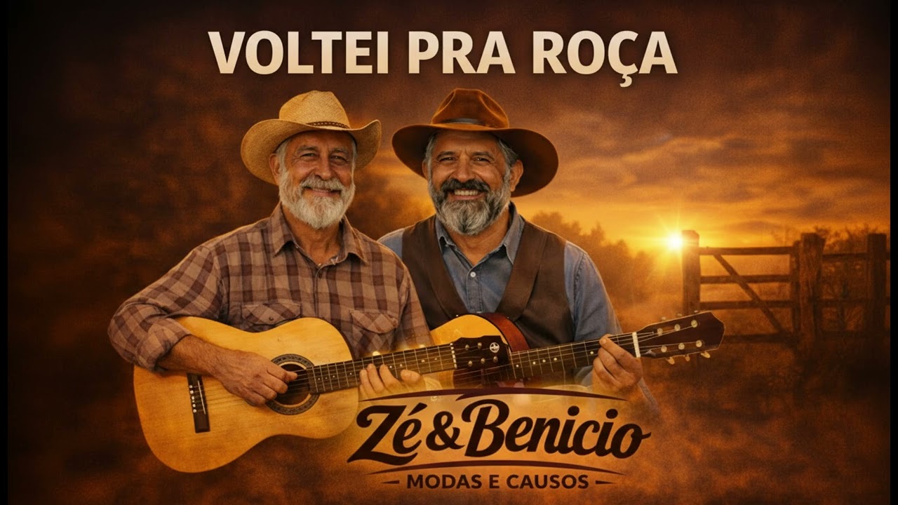 Moda de Viola Raiz | Voltei Pra Roça – Zé & Benício
