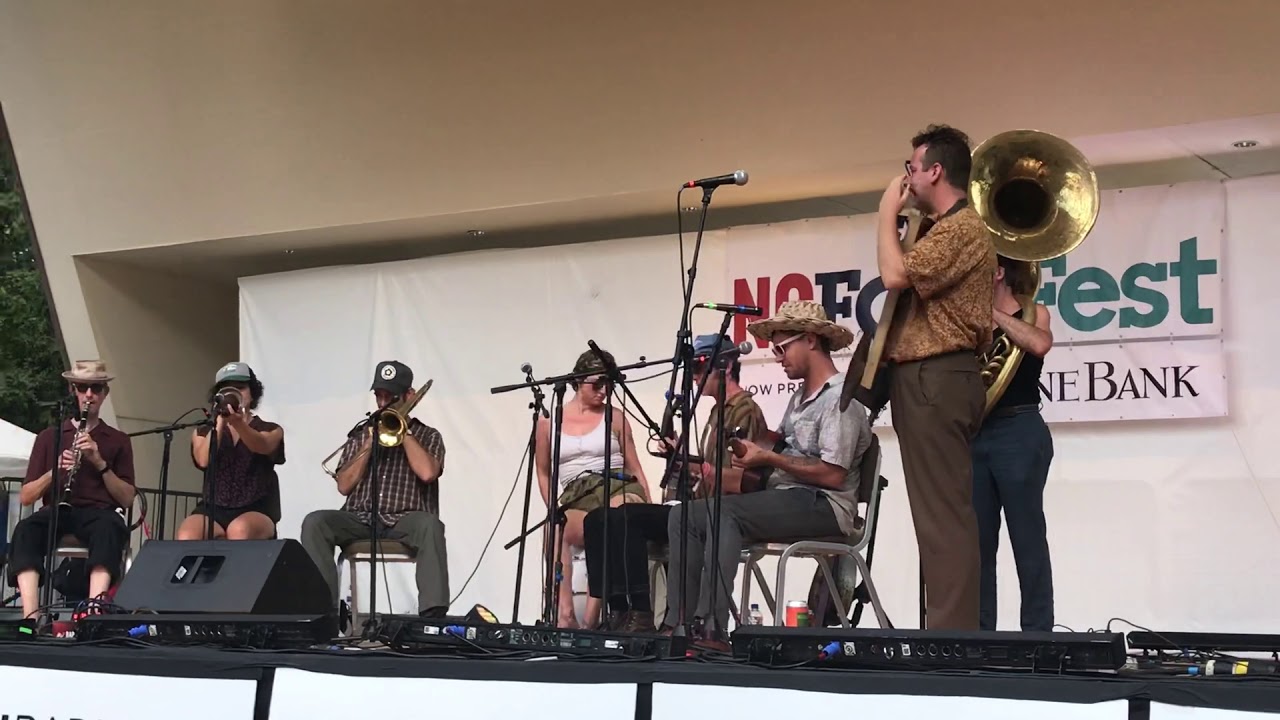 Tuba Skinny Jazz Battle, NC Folkfest Set 3 YouTube