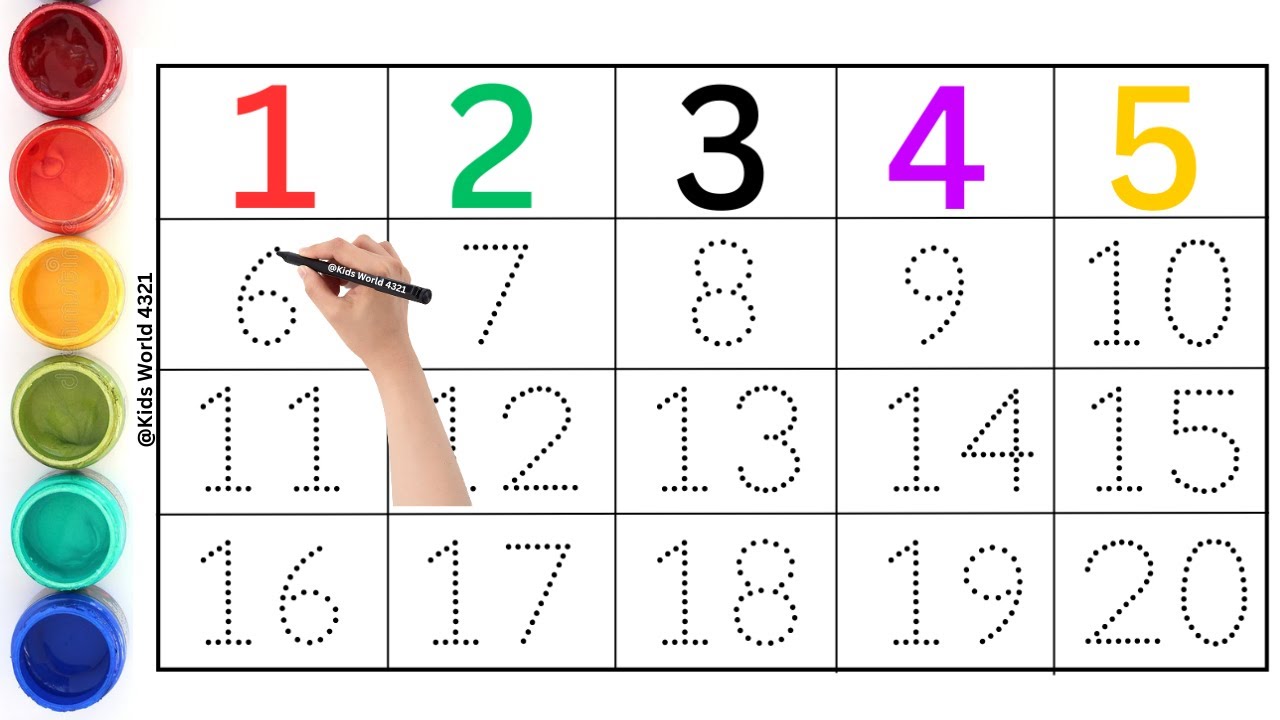 Count to 1-100 | Learn Counting | Number Song 1 to 100 | One To Hundred ...