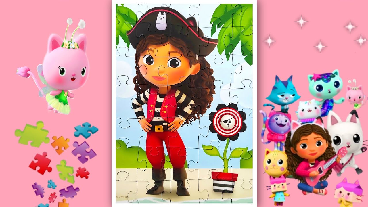 Gabby's Dollhouse puzzle | Gabina kuća lutaka - YouTube
