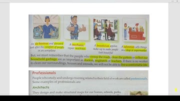 CLASS 4 CHAPTER 5 THE WORK WE DO