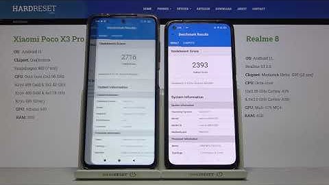Poco X3 Pro vs Realme 8 OpenCL GPU Vulkan Geekbench 5 - Test