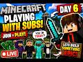 LIVE Day 6🔴 Minecraft Survival LIVE Day 6 | Join &amp; Play With Me! #minecraft