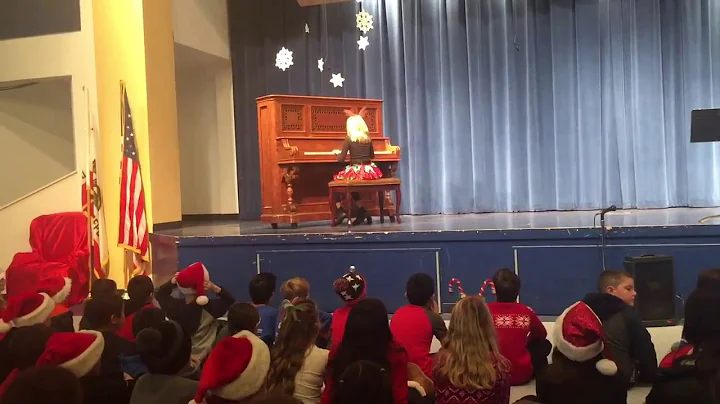 Deck the Halls- Evie Louttit performing at Rucker School