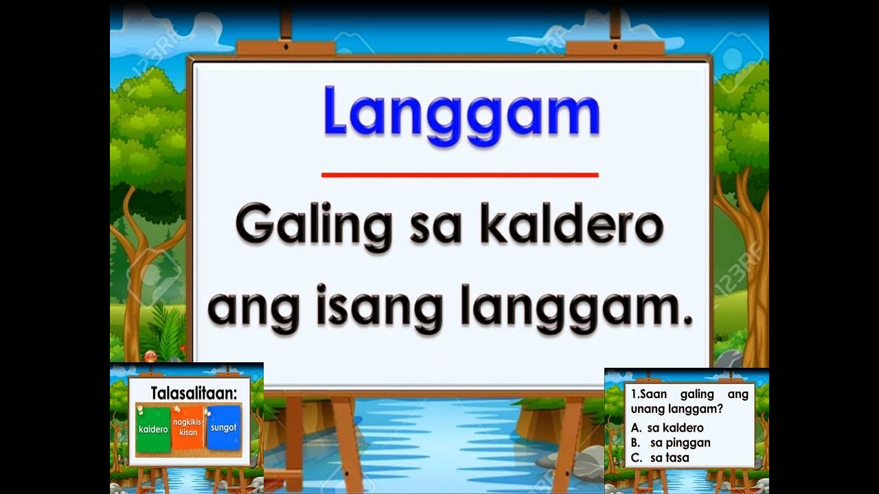 Pagbabasa Grade 2 Langgam Pagpapaunlad Ng Kasanayan Sa Pagbasa