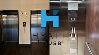 5500! Schindler 5500 Traction elevators @ Hyatt House - Sacramento, CA