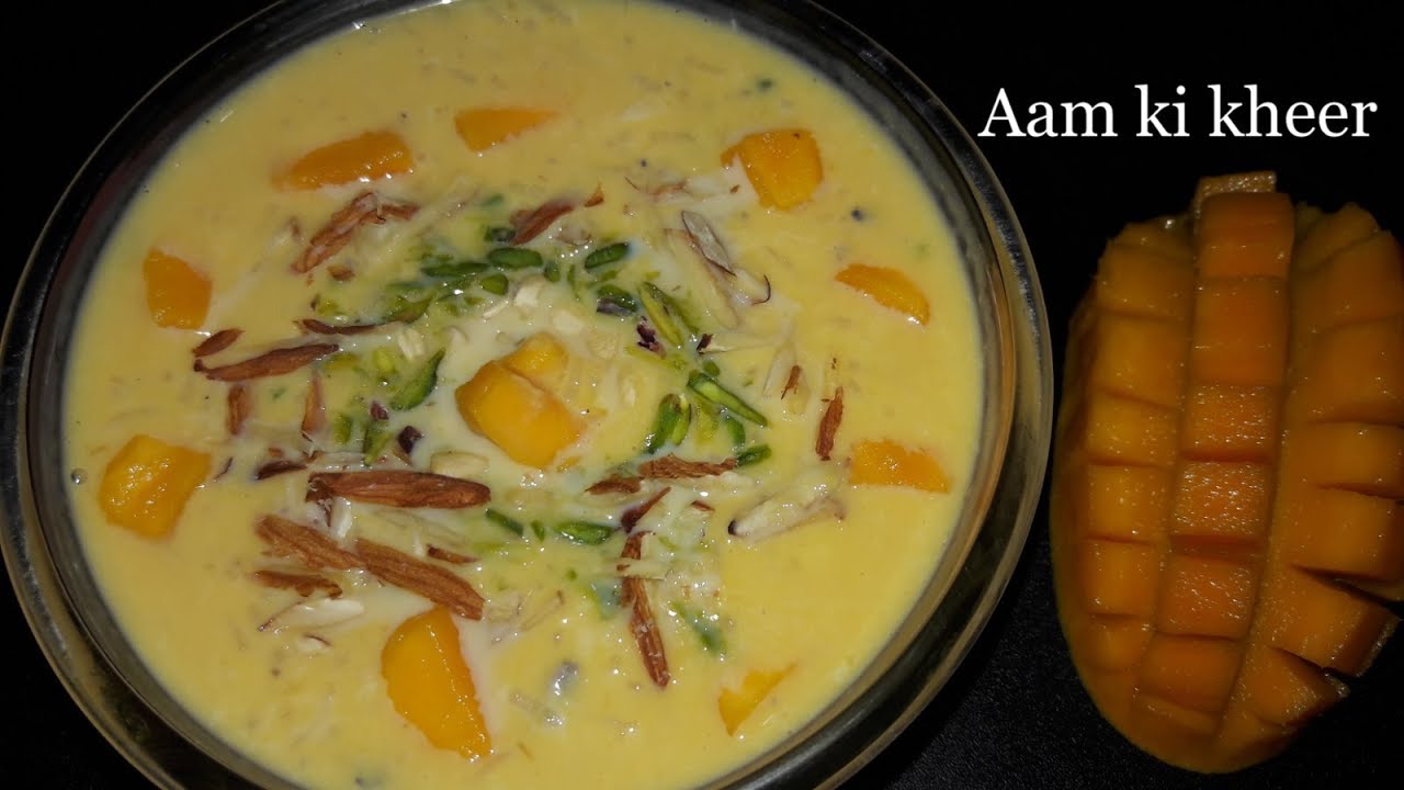 Mango Kheer Recipe/Aam ki kheer/Mango Payasam/How to make Hyderabadi