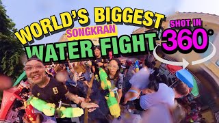 360° Immersive Journey through Bangkok’s Water FIGHT Festival!