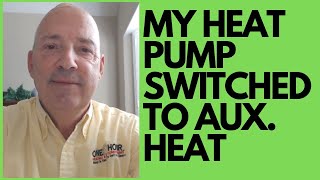 Heat Pump Notification of AUXILIARY HEAT
