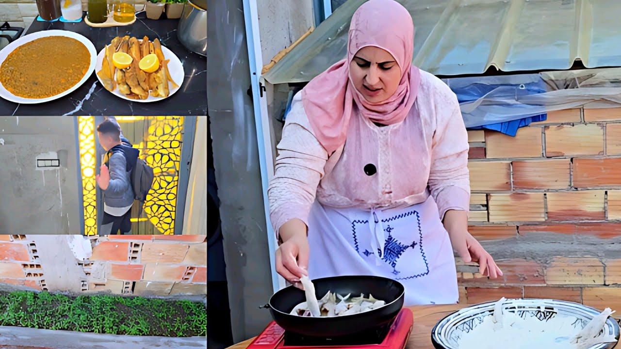 شنو حضّرت فهاد البرد؟ ❄️ تقدية الحوت وطيبة العدس لذيذة بزاف