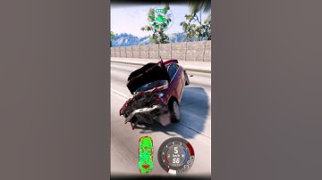 Audi A8 vs. Container: Violent Impact in BeamNG.drive