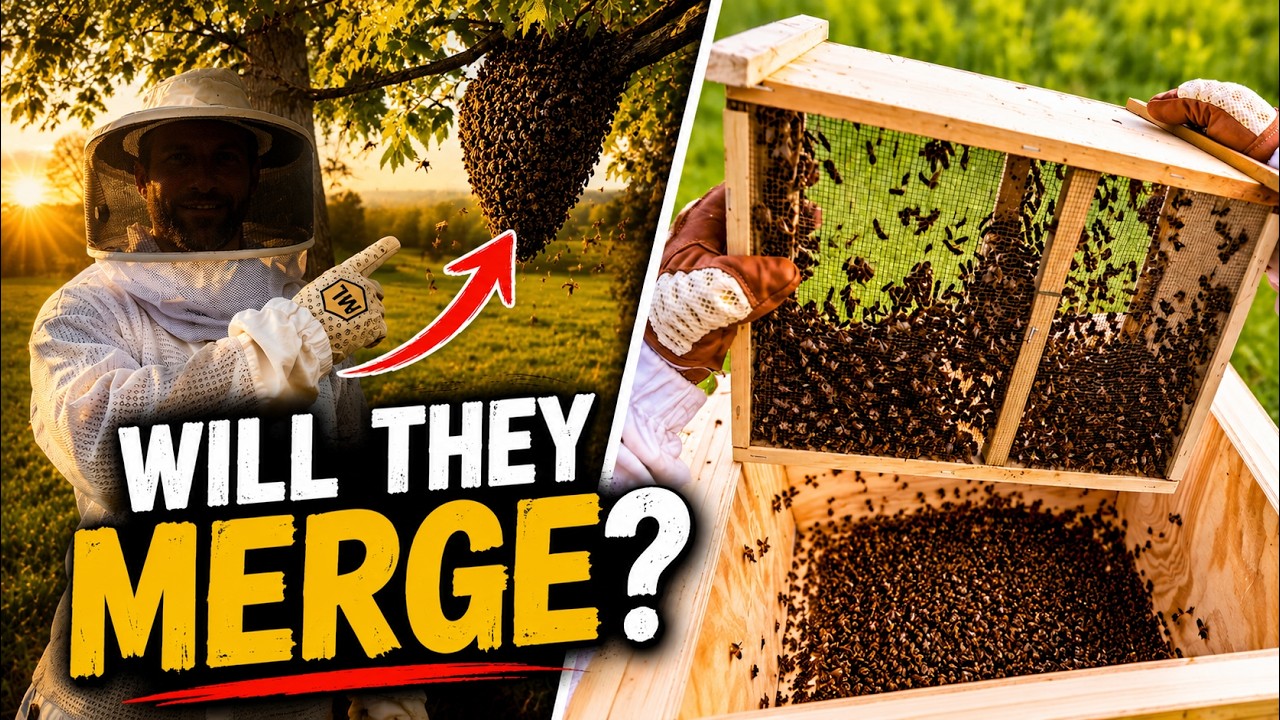 I Combined a Swarm With Package Bees (Here's Why)