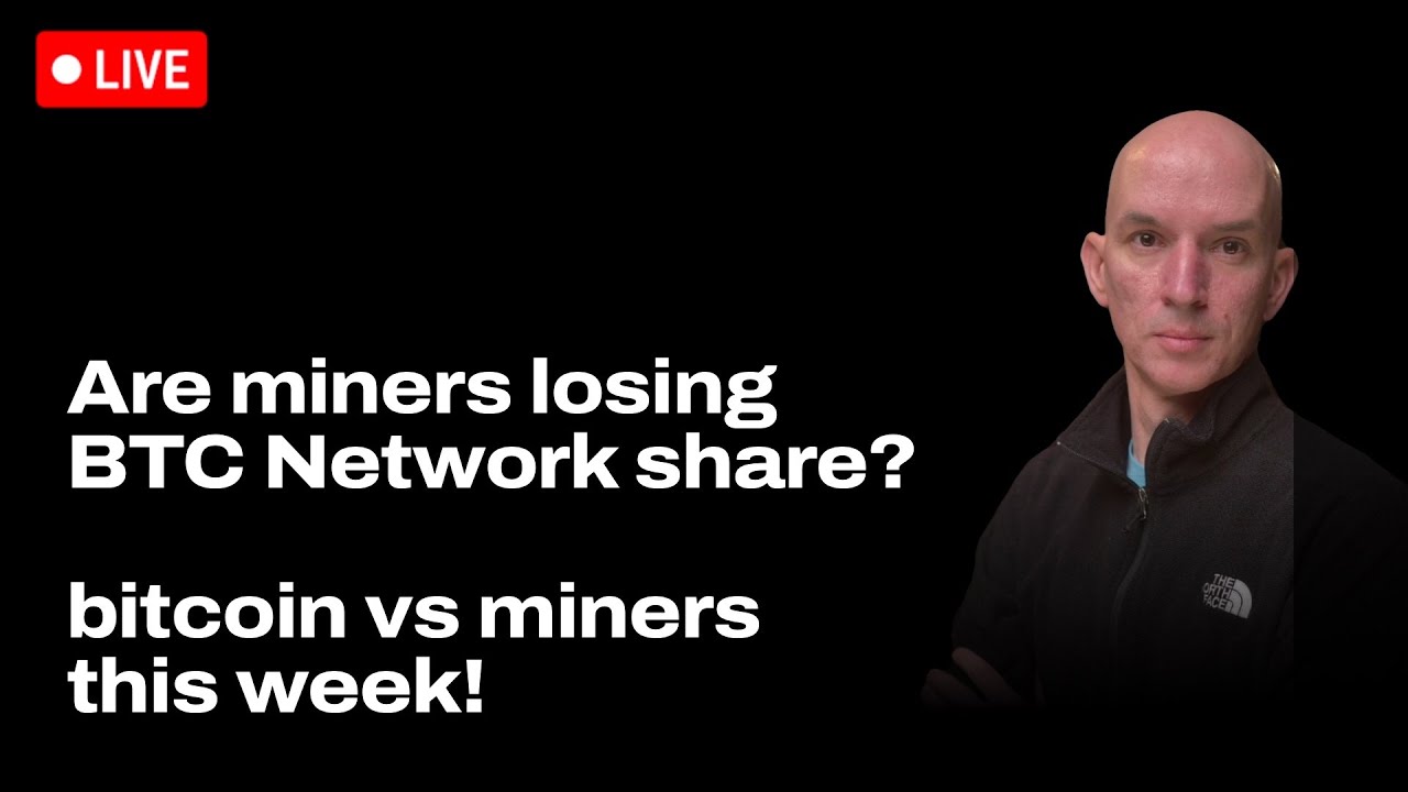 Bitcoin Miners Losing Network Hashrate Share? Bitcoin Vs Miners This Week!