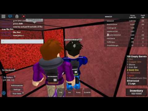 Epic Mining 2 How To Glitch Out Of The Map Youtube - roblox epic mining 2 development hack