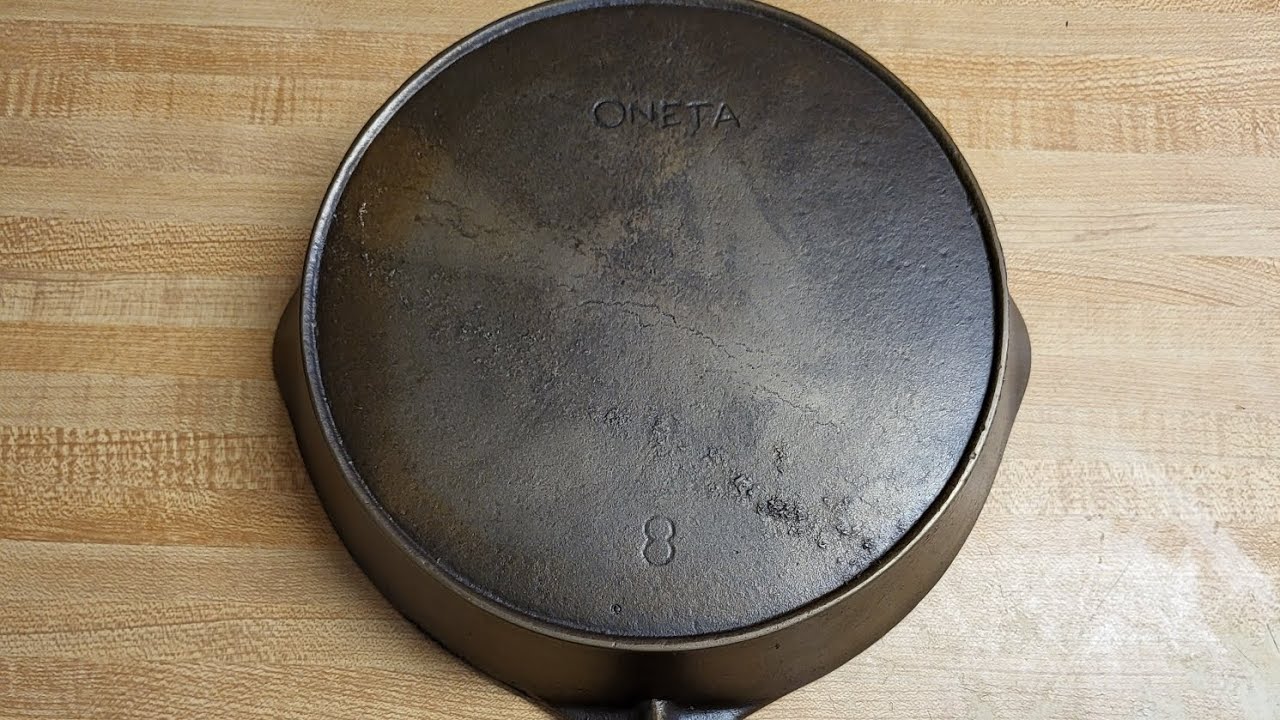 Wapak & Oneta skillets from Wapakoneta Ohio. 