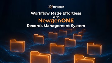 Intelligent Workflows for Records Management | Newgen Software