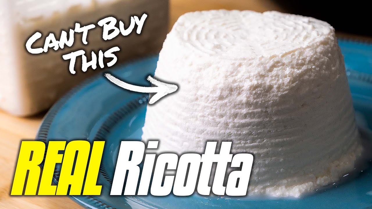 How to Make REAL Italian Ricotta at Home | Pasta Grammar