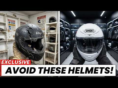 AVOID These 3 Motorcycle Helmet Brands (And 6 That ACTUALLY Keep You Alive!)