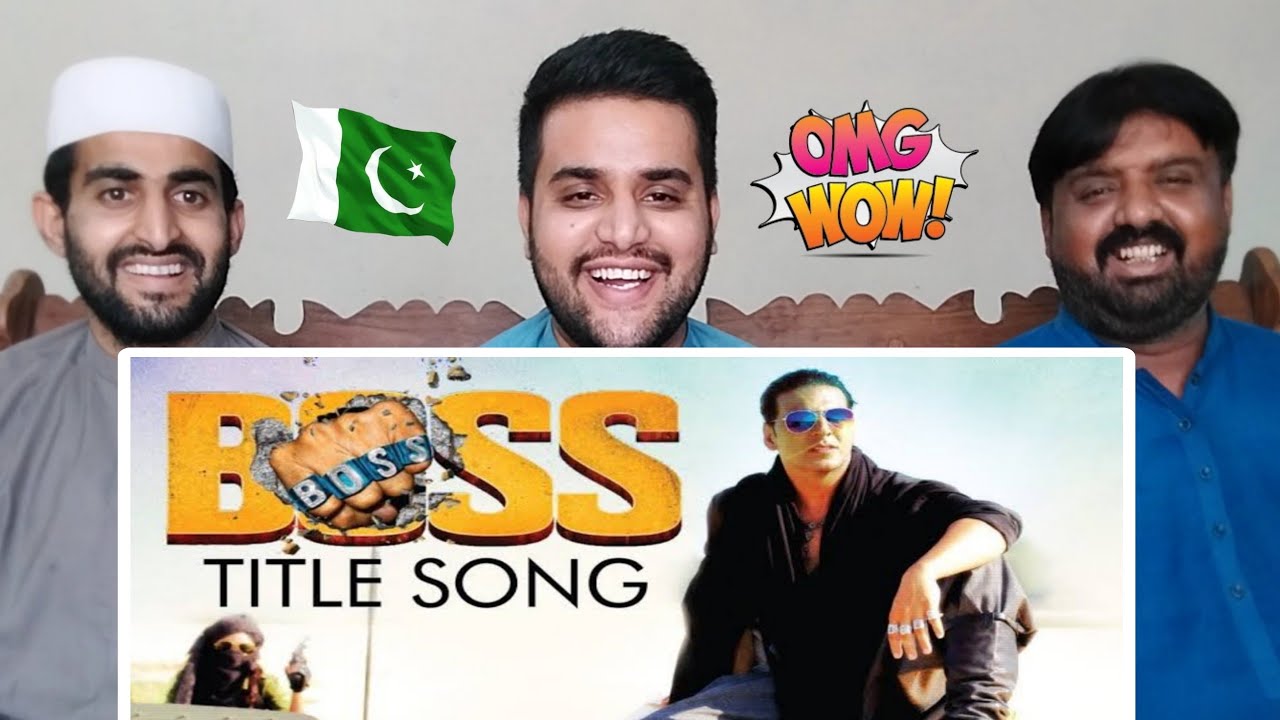 Pakistani Reaction On Boss Title Song 🎵 | Akshay Kumar