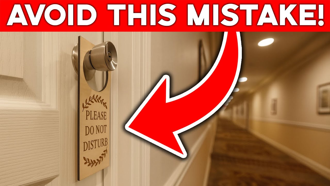 Как гостиничные воры выбирают своих жертв (избегайте этой ошибки!) | Global Flow