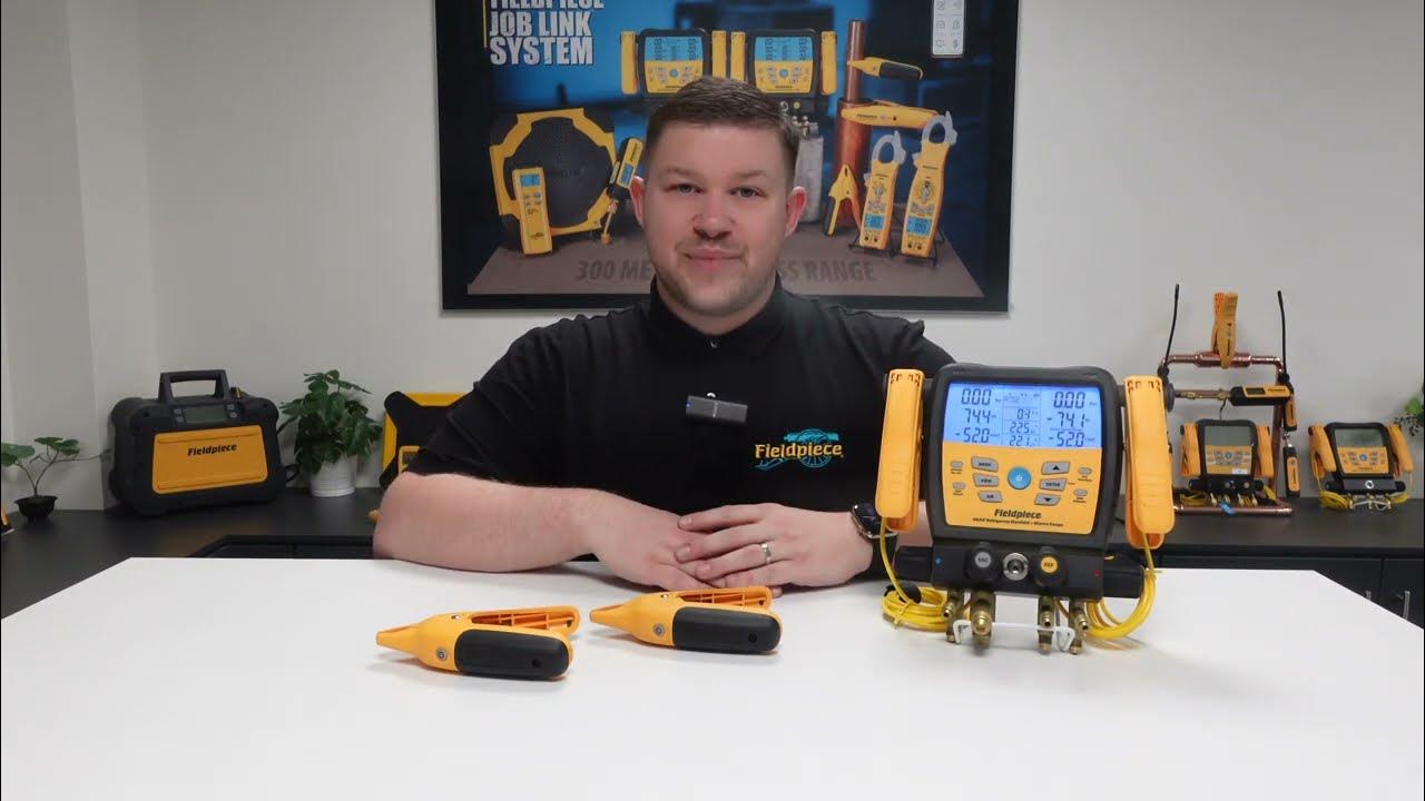 SMAN® Digital Manifolds How to Connect JL3PC Pipe Clamp Fieldpiece