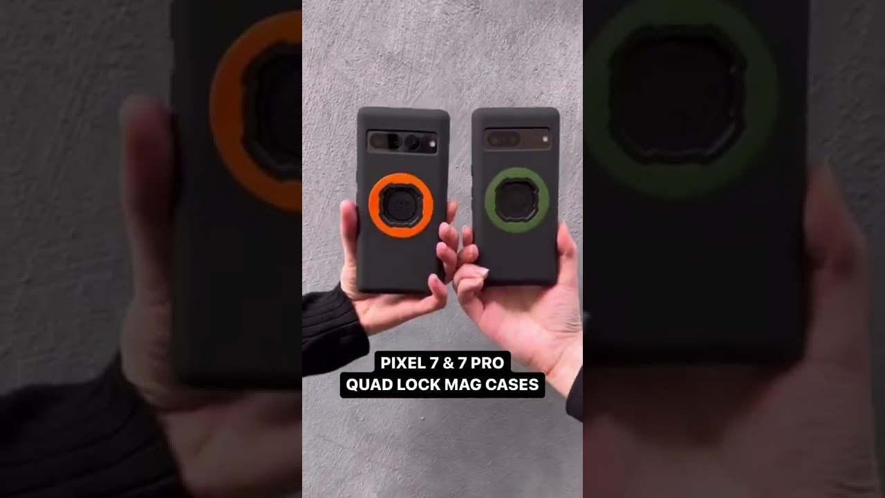Quad lock MAG Google Pixel 7 Pro Phone Case Silver
