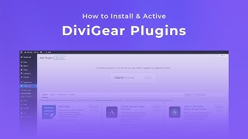 How to Install and Activate WordPress Plugins from DiviGear: Step-by-Step Guide