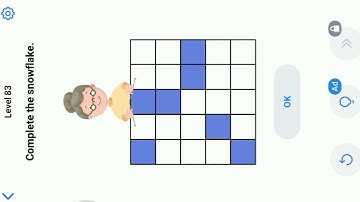Easy Game Level 83 || Complete The Snowflake.